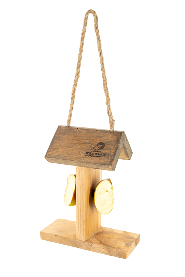 WILD WINGS WOODEN FRUIT FEEDER